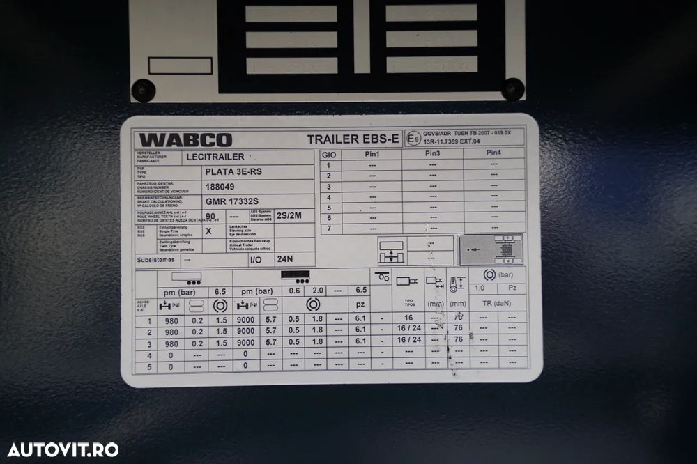 LeciTrailer CONTAINER / SAF / 2019 - 27