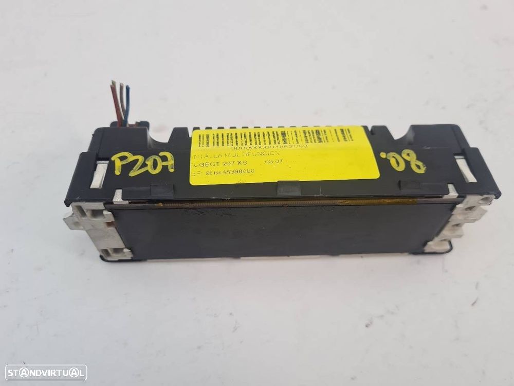 ECRÃ MULTIFUNÇÕES PEUGEOT 207 2008 -966448398000 - 8
