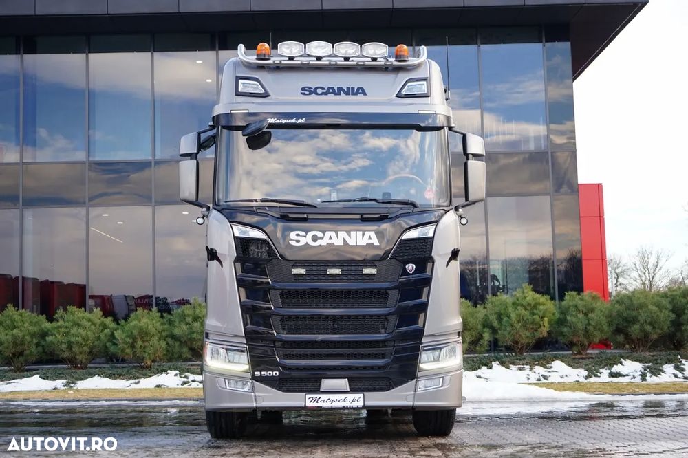 Scania S 500 / RETARDER / I-PARK COOL / JANTE DIN ALIAJ / PIELE / ANVELOPE 100% - 3