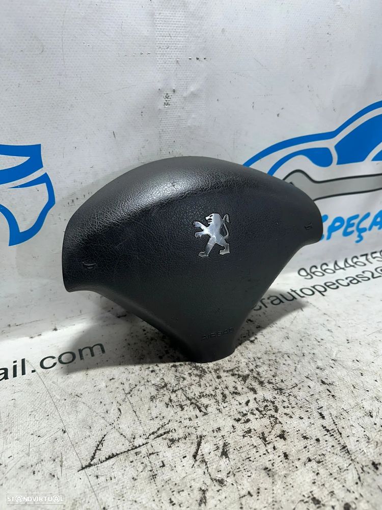 .Airbag Volante Guiador Original PSA Peugeot 307 96345028ZR 2001 - 2008 - 4