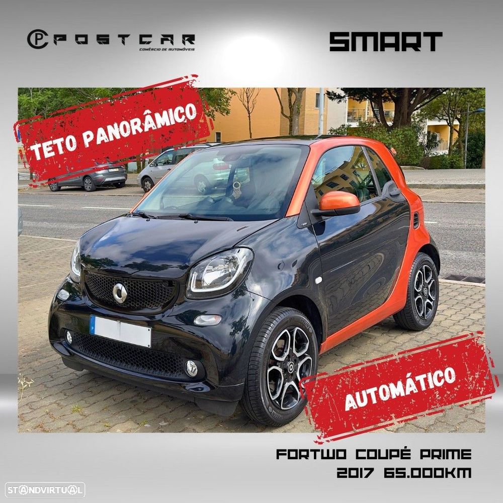 Smart ForTwo Coupé 1.0 Prime 71 Aut. - 1