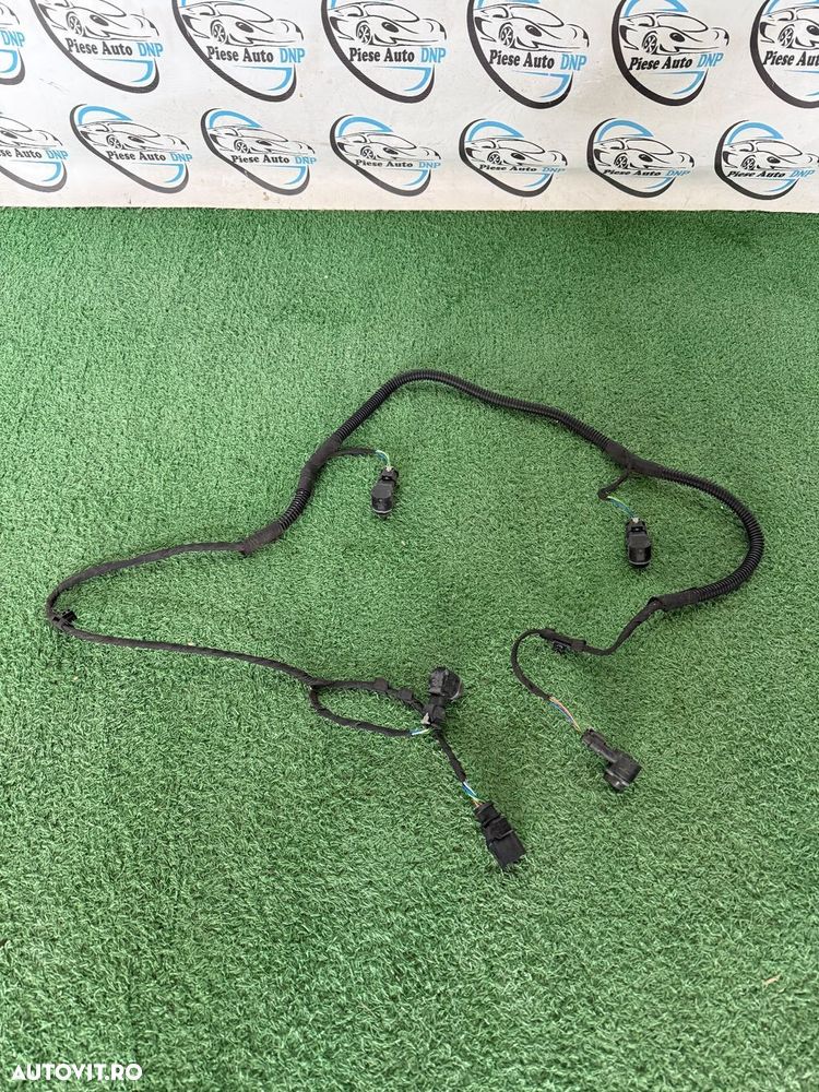 Instalatie senzori parcare bara spate porsche cayenne 2010 4 senzori - 3