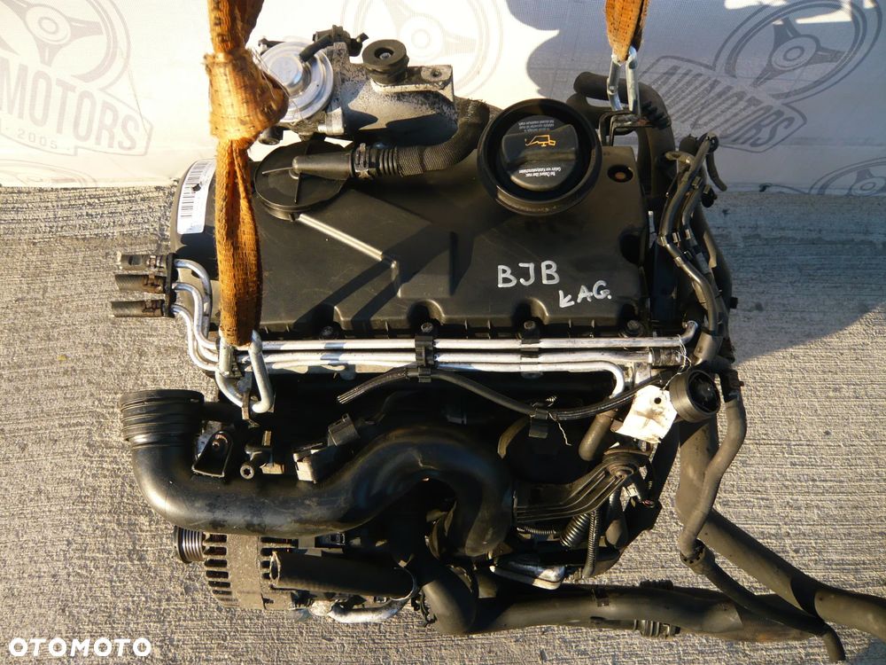 SILNIK SEAT TOLEDO 1.9 TDI 105 KM BJB 2005 ROK  258TYS KM - 1