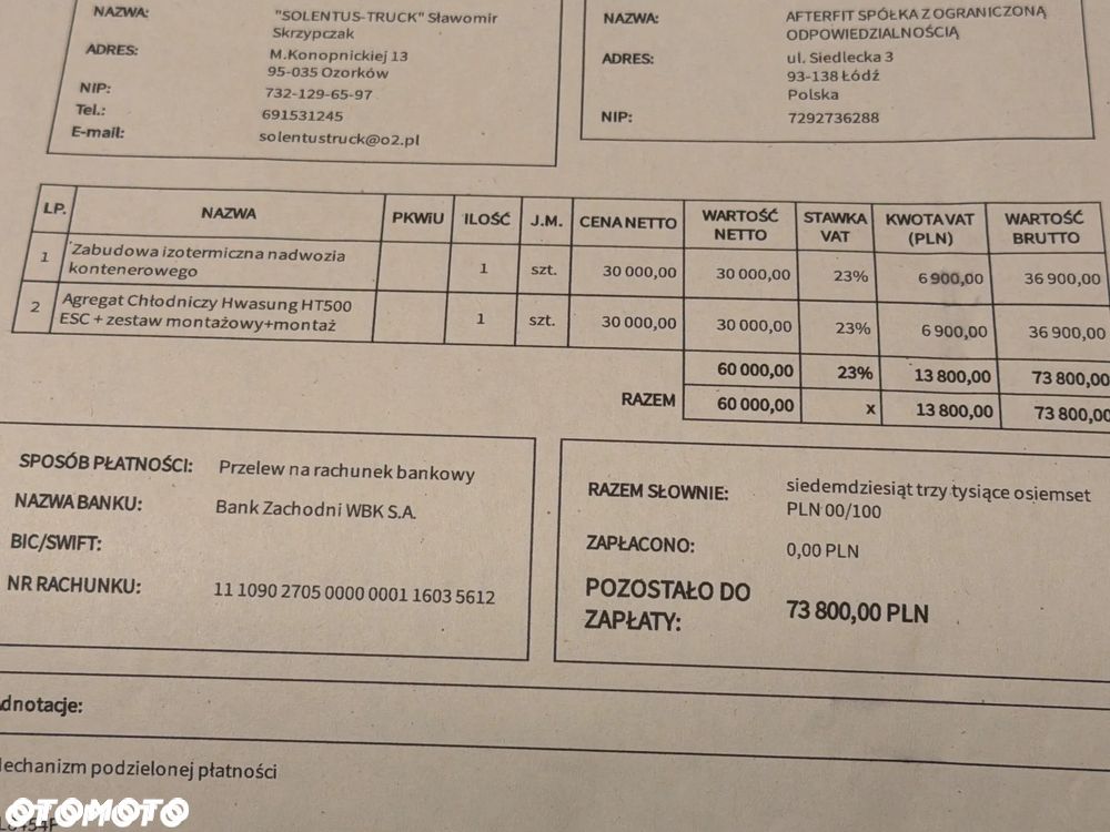 MAN 12.220 MANUAL / IZOTERMA CHŁODNIA / AGREGAT HWASUNG 500 -20 / +20 STOPNI / WINDA 1.5 TONY / STAN WZOROWY JAK NOWY / DUŻA PAKA / MAŁY PRZEBIEG - 38