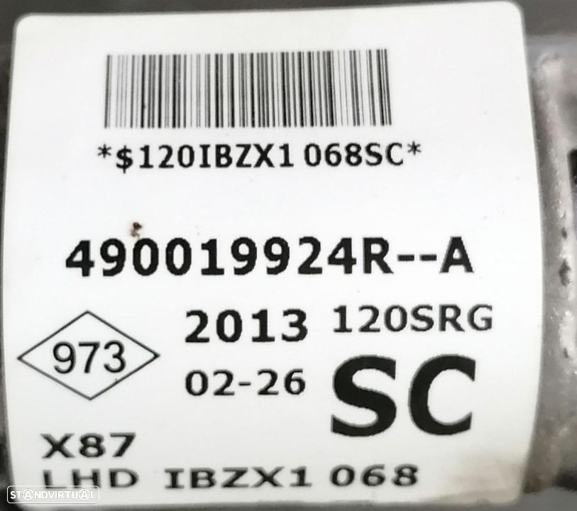 Caixa de direção Renault Captur de 2016 - 2