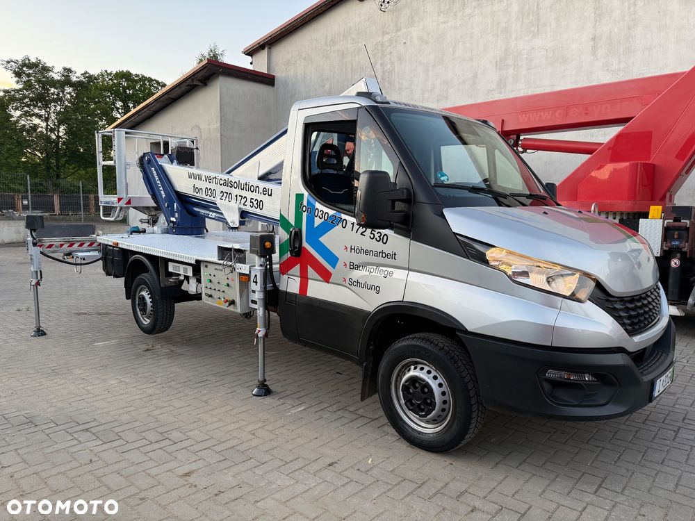 Iveco Podnośnik Koszowy Zwyżka 25 Metrów 12 w Bok! Multitel MX250 UDT!! 14tys Km 1200Mth! Jak Wumag Ruthamnn Gsr - 7