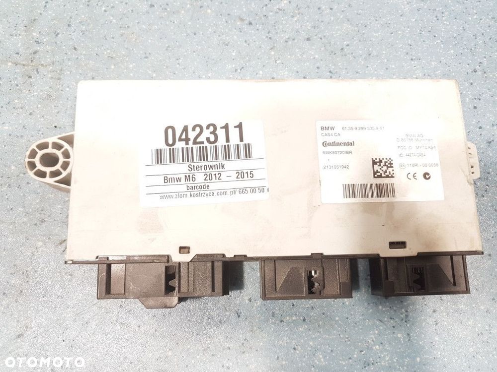 BMW M6 F06 4.4B MODUŁ/STEROWNIK 5WK5072IBR 475 S63N - 1