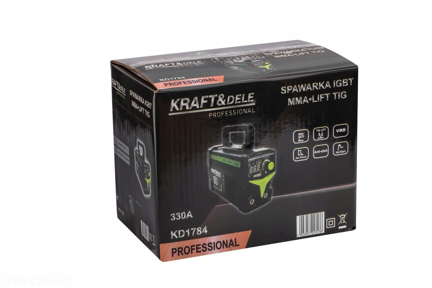 KRAFTDELE SPAWARKA INWERTOROWA 330A MMA TIG LIFT VRD KD1784 - 10