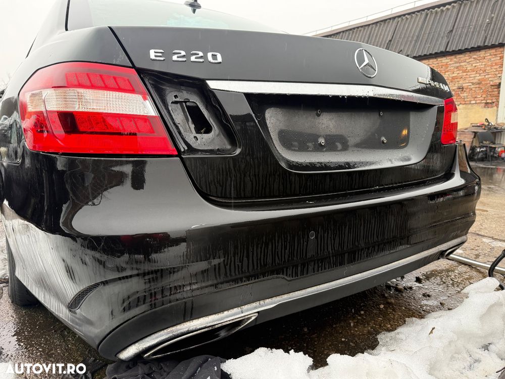 Bara spate mercedes e class w212 facelift an 2013-2016 completa - 1