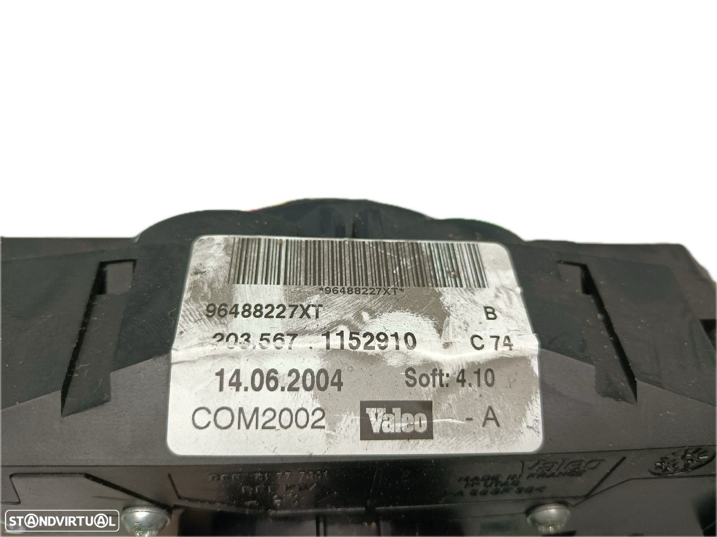 Conjunto (Comutador) Manetes (Piscas E Escovas) Citroën C3 I (Fc_, Fn_ - 4