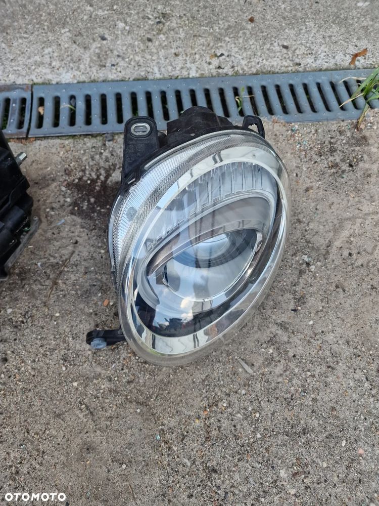 Reflektor  lewy fiat 500 soczewka - 2