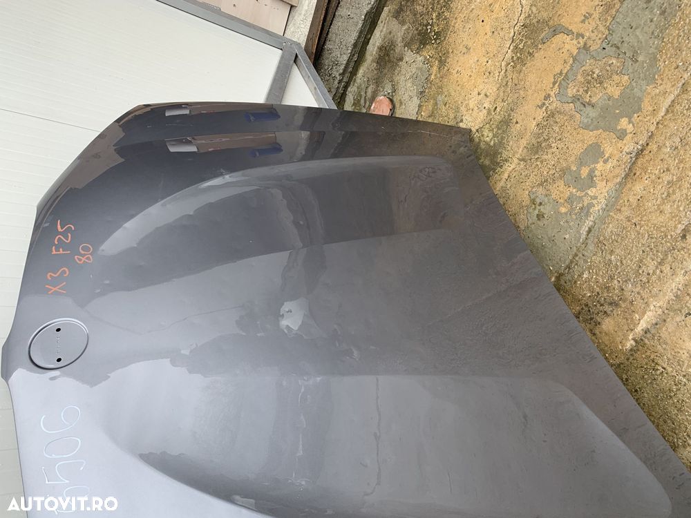 Capota motor, BMW X3, X4, F25, F26, 2011, 2012, 2013, 2014, 2015, 2016, 2017. - 5