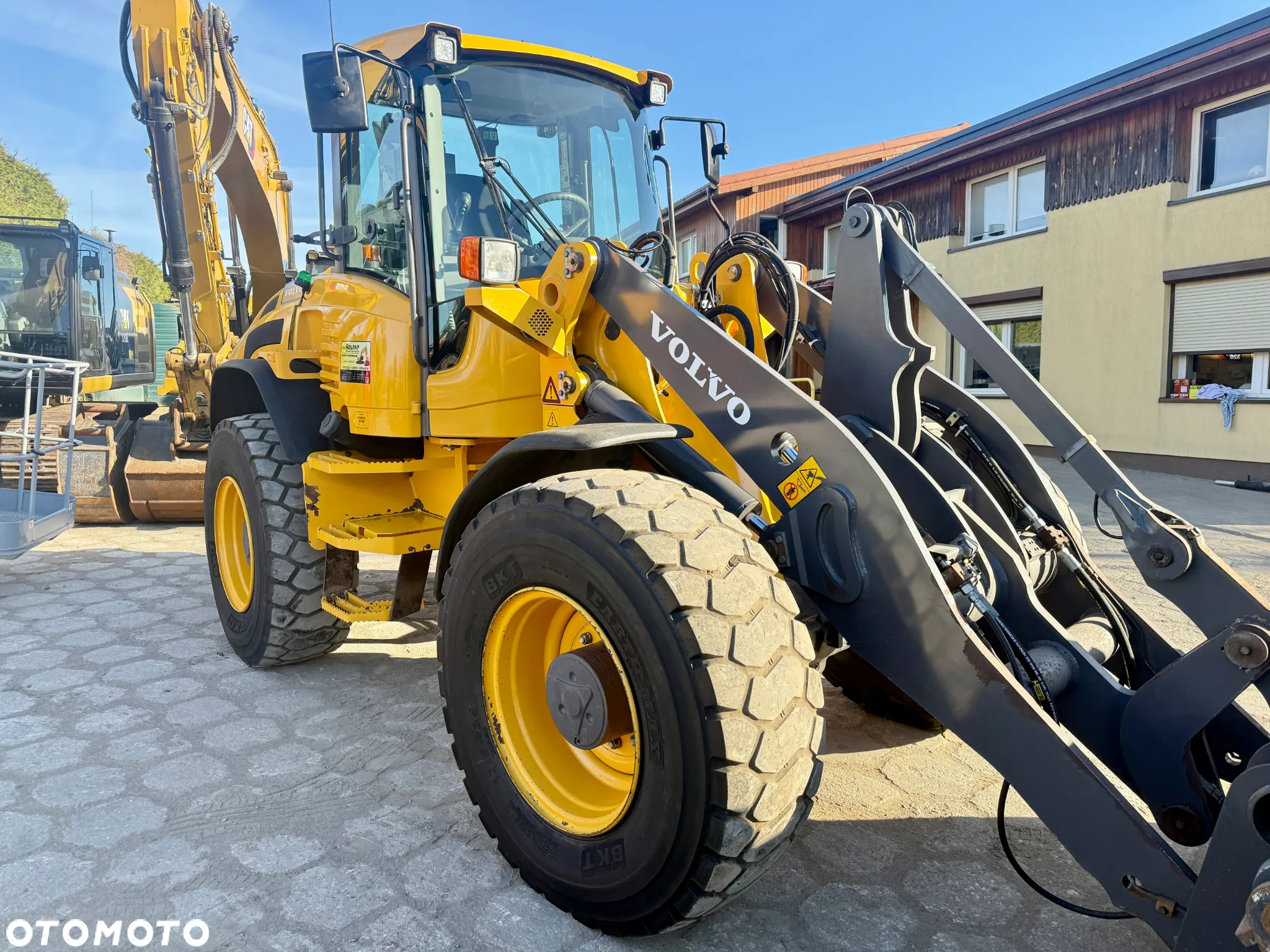 Volvo ładowarka kołowa L45G TP dociskacz, dodatkowe linie, centralne smarowanie - 6