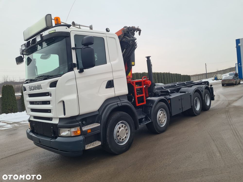 Scania R480 8X2 HDS PALFINGER PK20002 HYDRAULIKA DO WYWROTU ROTATOR PILOT - 1
