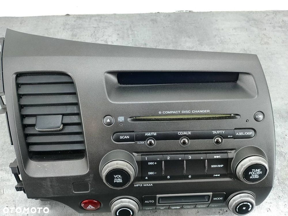 RADIO CD HONDA CIVIC VIII 39100-SNA-G610-M1  MN826RA - 7