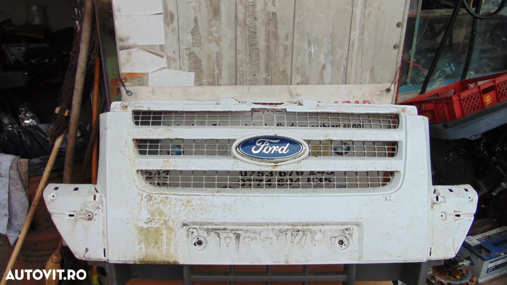 Grila fata Fotrd Transit an 2006-2014 grila bara fata frontala transit 6 dezmembrez - 2