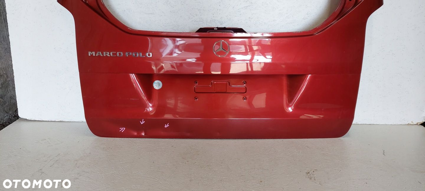 MERCEDES W447 V-KLASA VIANO KLAPA TYLNA TYŁ BAGAŻNIKA - 7