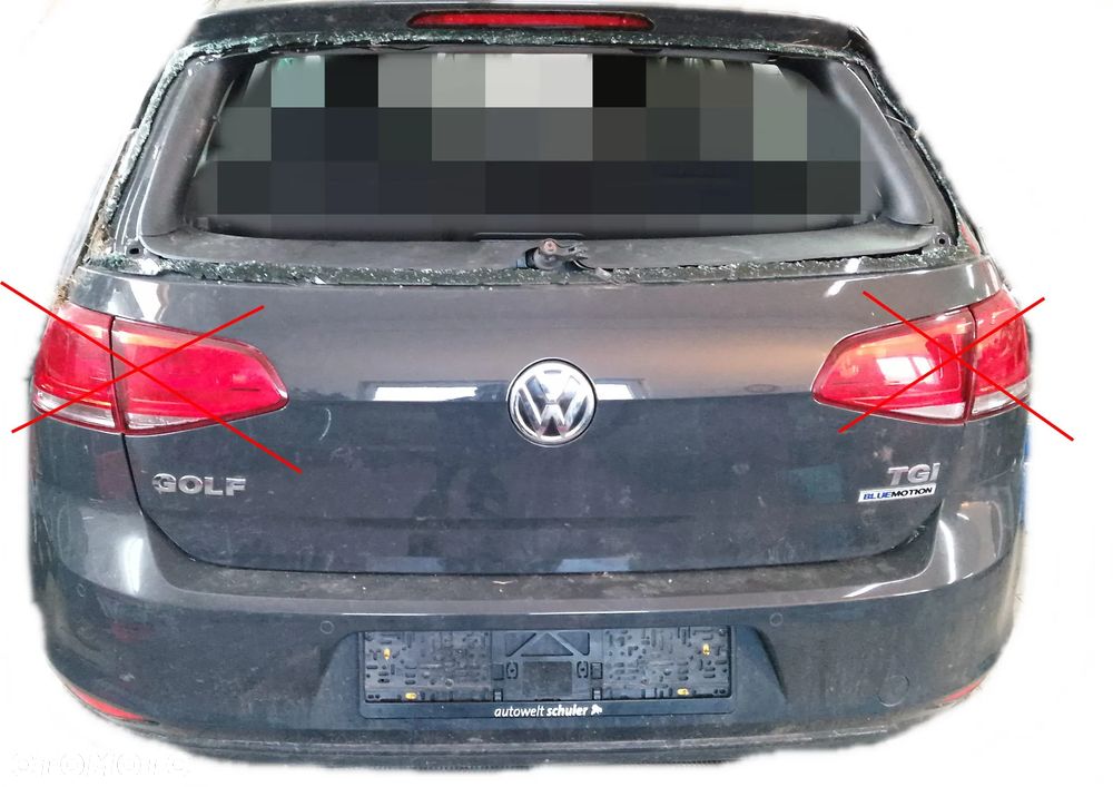 VW GOLF VII HB KLAPA BAGAŻNIKA - 1