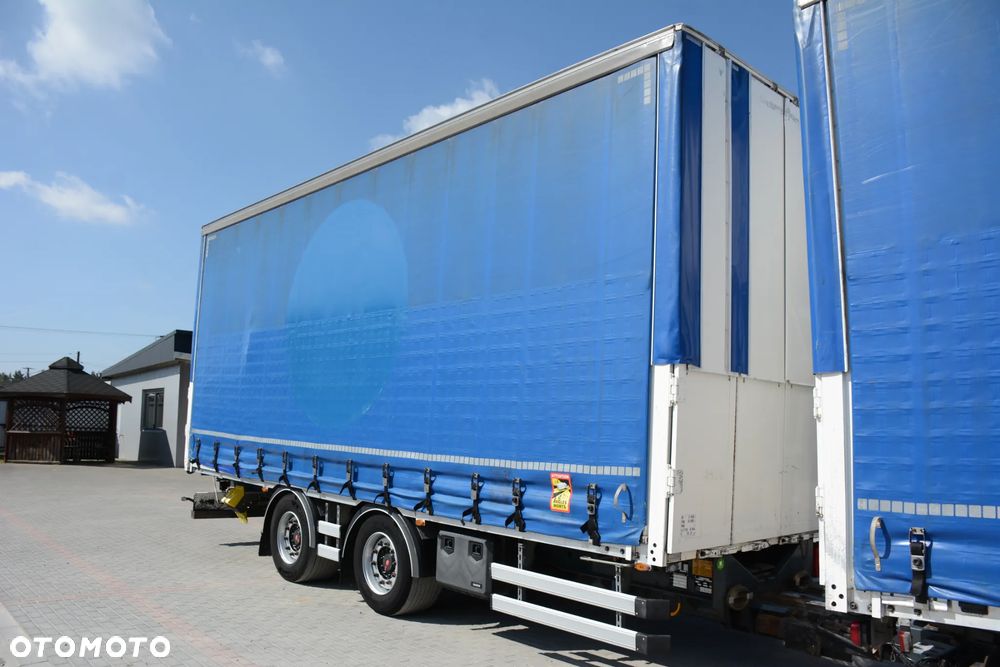 Mercedes-Benz Actros 2545 / 2019r / Przejazdowy / Podnoszony dach / SAF + przyczepa plandeka - 5