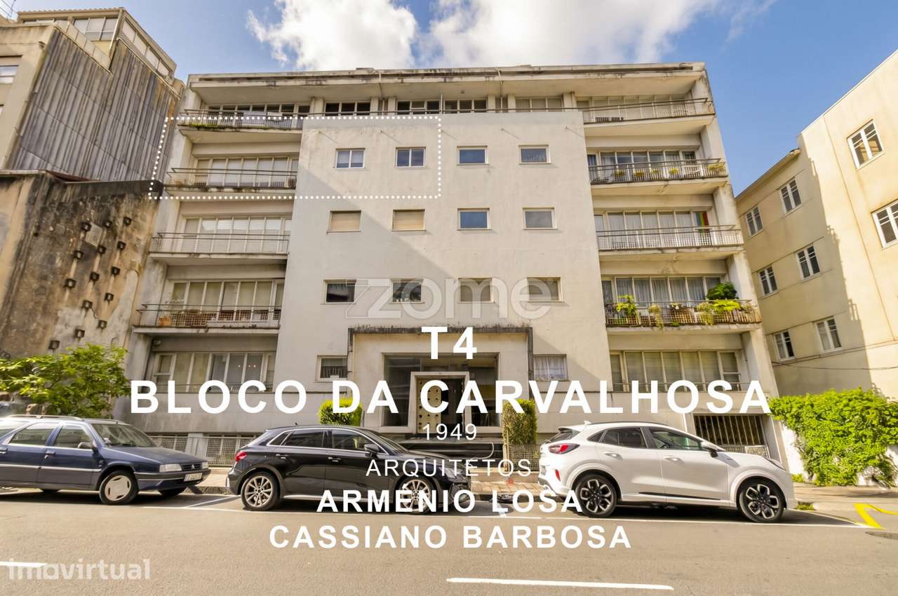 Apartamento T4 no Bloco da Carvalhosa, Rua da Boavista, Porto - Grande imagem: 2/37