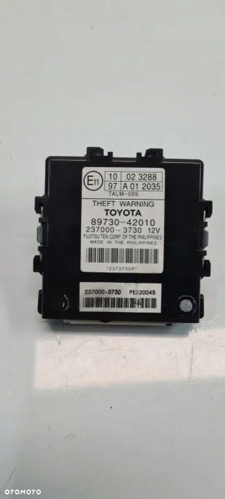 MODUŁ STEROWNIK ALARMU TOYOTA RAV4 III 237000260 - 1