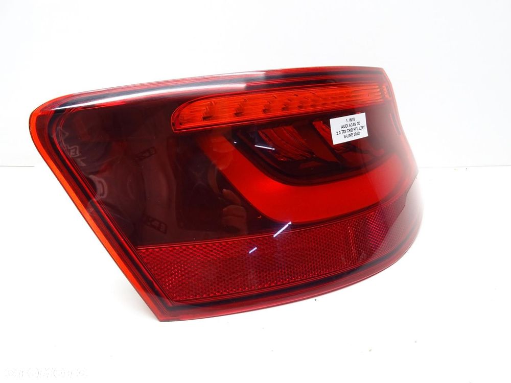 LAMPA LEWY TYŁ LEWA TYLNA 8V3945095B AUDI A3 8V 3D 3 DRZWI S-LINE LED - 3
