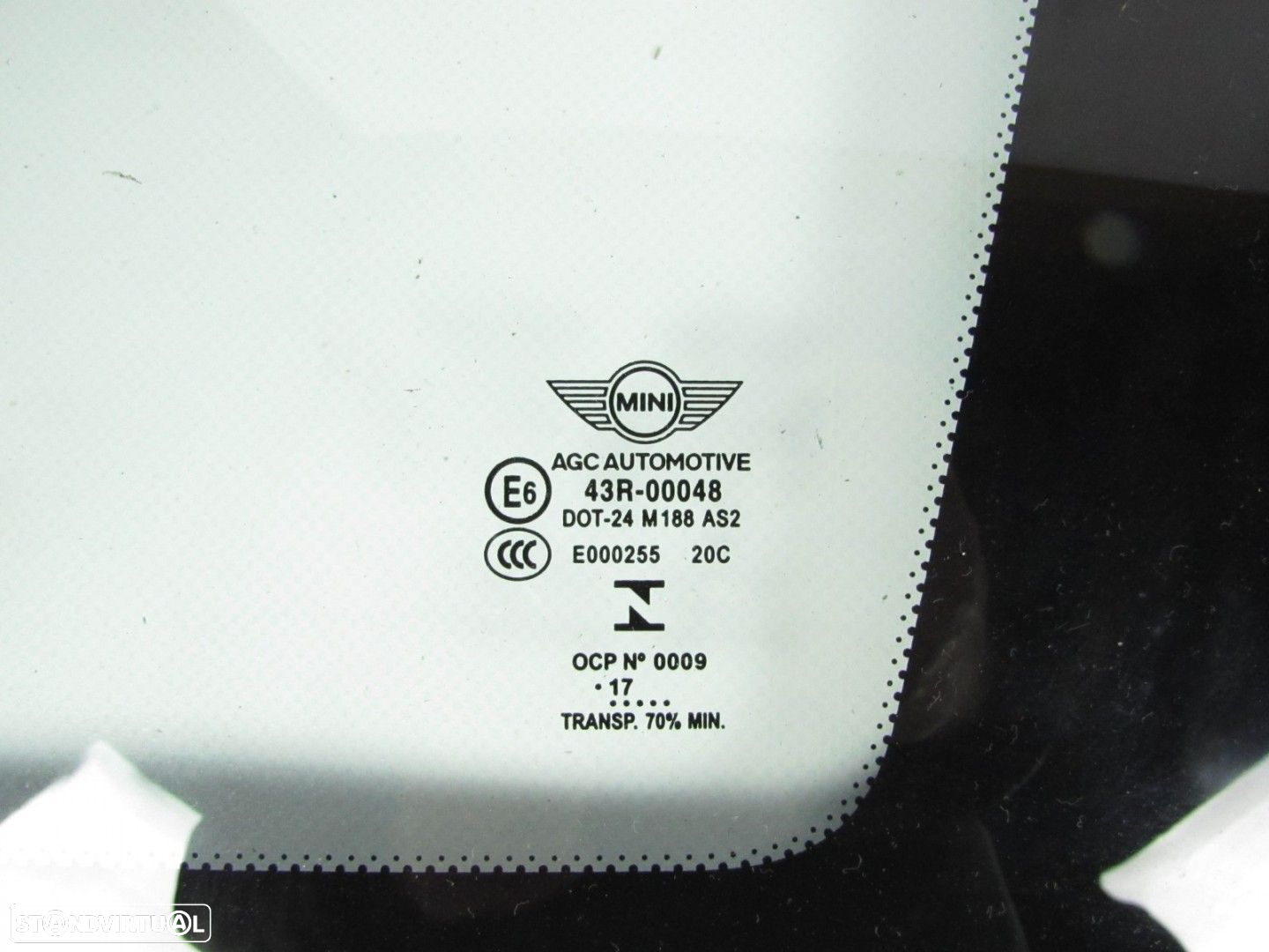 Vidro Painel Direito/Trás Seminovo/ Original MINI MINI (F55) 51377322450 - 2