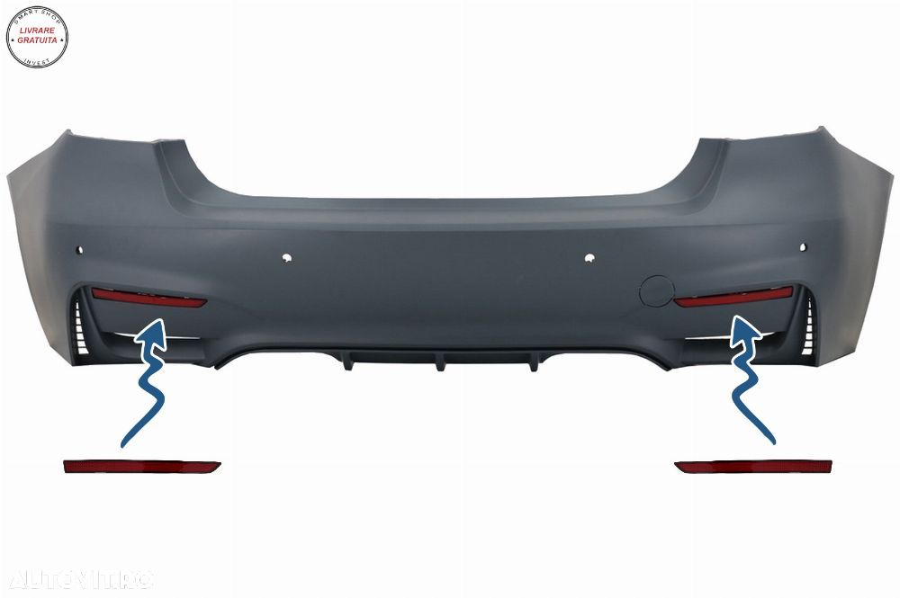 Reflectorizanti Catadioptru BMW Seria 3 F30 (2011-2019) doar Bara Spate M3 Design- livrare gratuita - 1