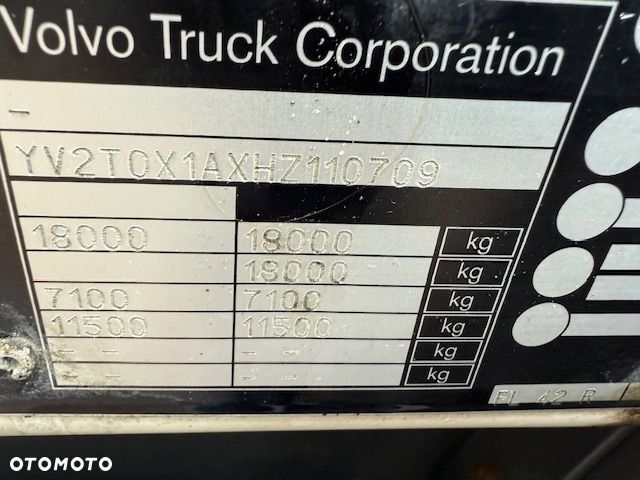 Volvo FL 250 Kontener 24palety /Sypialka/ Ładowność 8700kg/Euro6 - 10