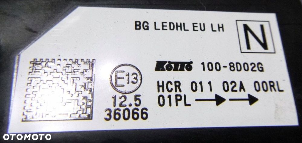 Nissan Qashqai Reflektor Lewy 100-8D02G - 9