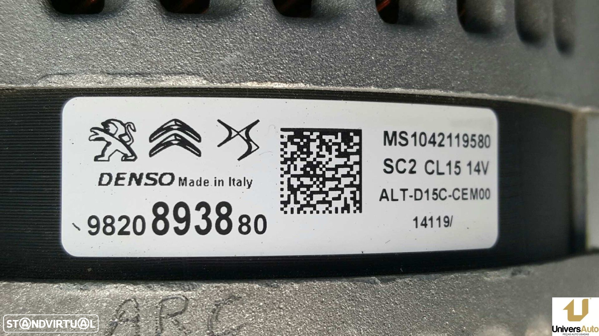 ALTERNADOR CITROEN DS7 CROSSBACK (X74) - 6