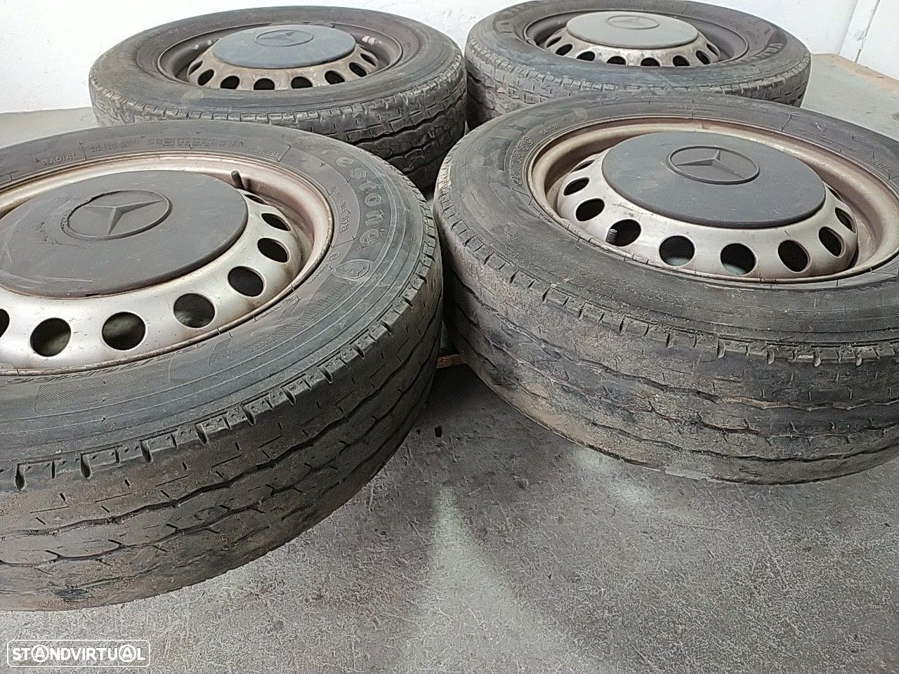 Conjunto De Jantes Mercedes-Benz Vito Caixa (638) - 2