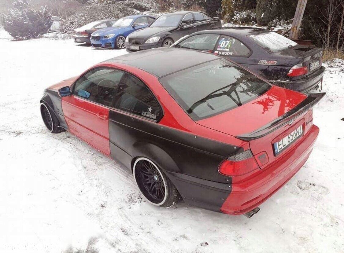 BMW 3 E46 COUPE FELONY FORM BODY KIT POSZERZENIA NADKOLI  50mm - 2