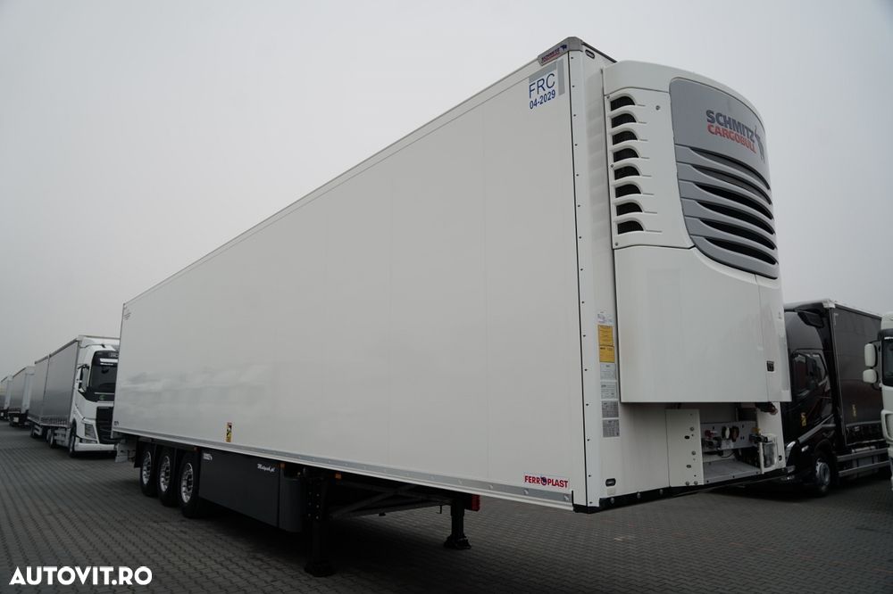 Schmitz Cargobull / REFRIGERAT / UNITATE SCHMITZ TKM / 2x AXE DE RIDICARE / COȘ PENTRU PALEȚI / 2023 / - 7