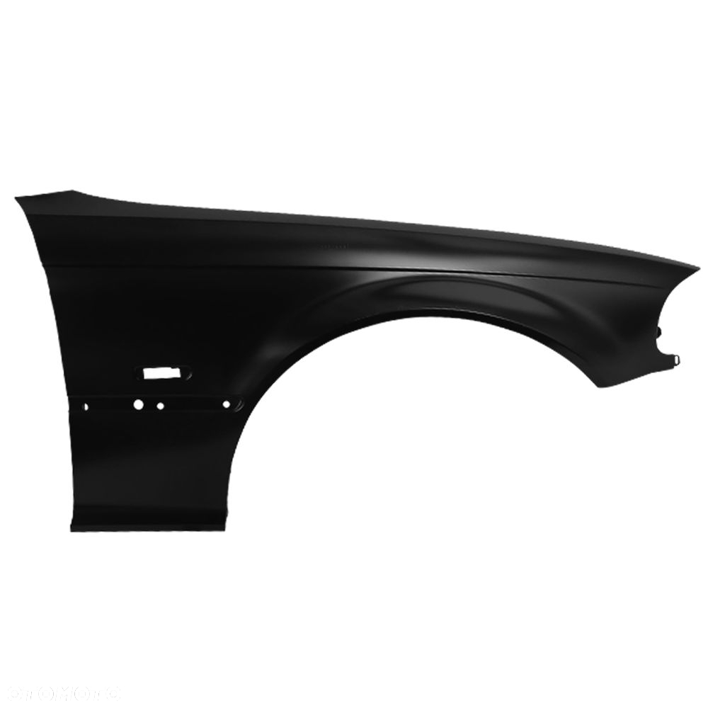 BLU Błotnik BMW 3 E46 Coupe Cabrio 668 prawy czarny 1999-2003 przód Schwartz II - 2