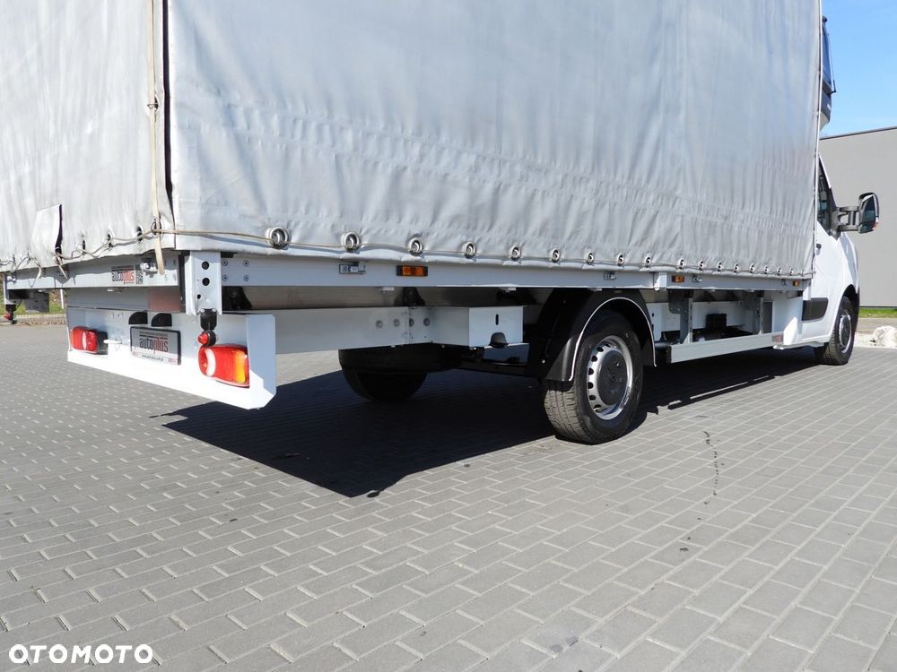 Renault MASTER PLANDEKA 10 PALET WEBASTO TEMPOMAT LEDY KLIMATYZACJA  165KM - 17