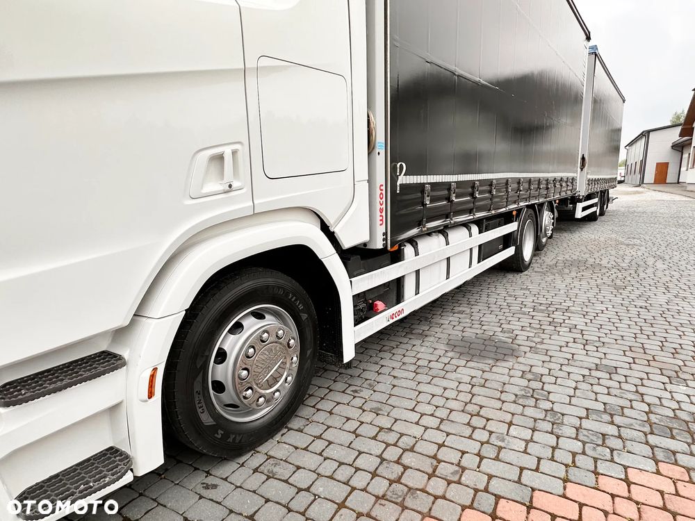 Scania R410 NEXT GEN 6X2 TANDEM ZESTAW WECON 7.7m - 7.7m - 22