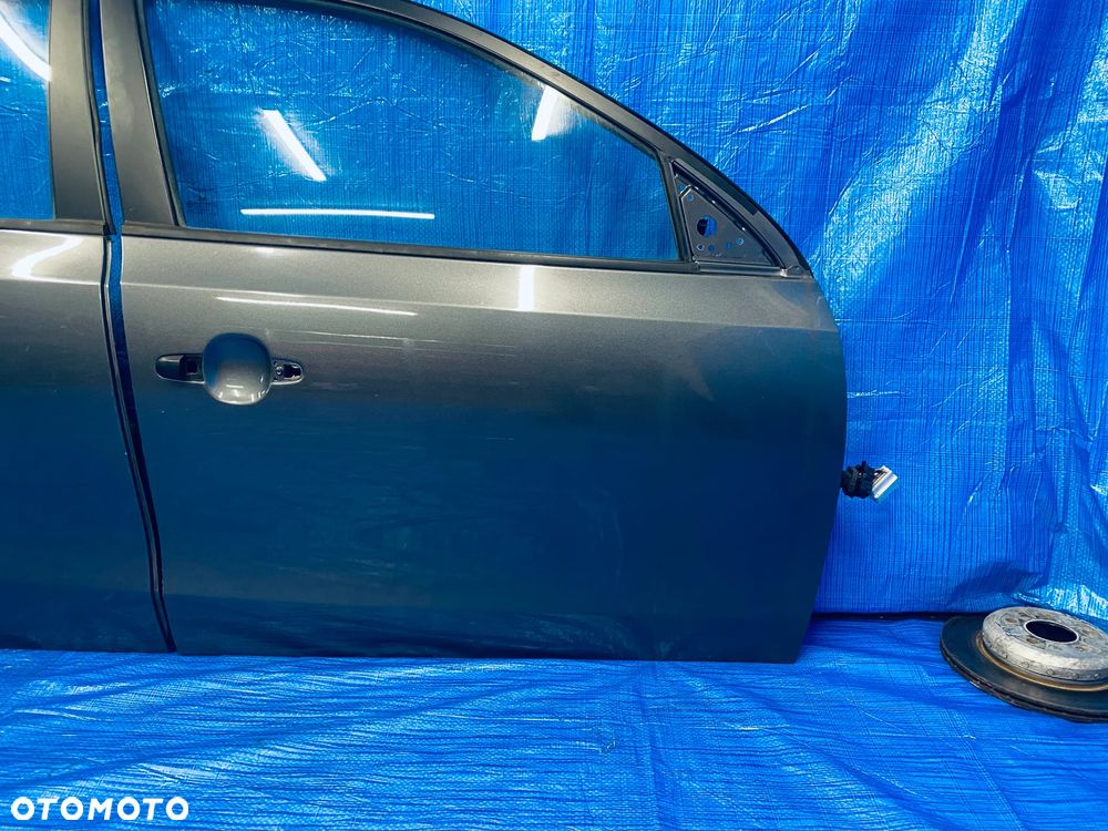 DRZWI PRAWE PRAWY PRZÓD PRZEDNIE TYŁ TYLNE KOMPLETNE HYUNDAI I30 HB 5-DRZWI 07-12R ; SZARE LAKIER 9A ORYGINAŁ EUROPA - 7
