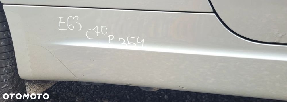 LISTWA PROGOWA PRAWA PRZEDLIFT BMW E63 E64 354 TITANSILBER C70 - 2
