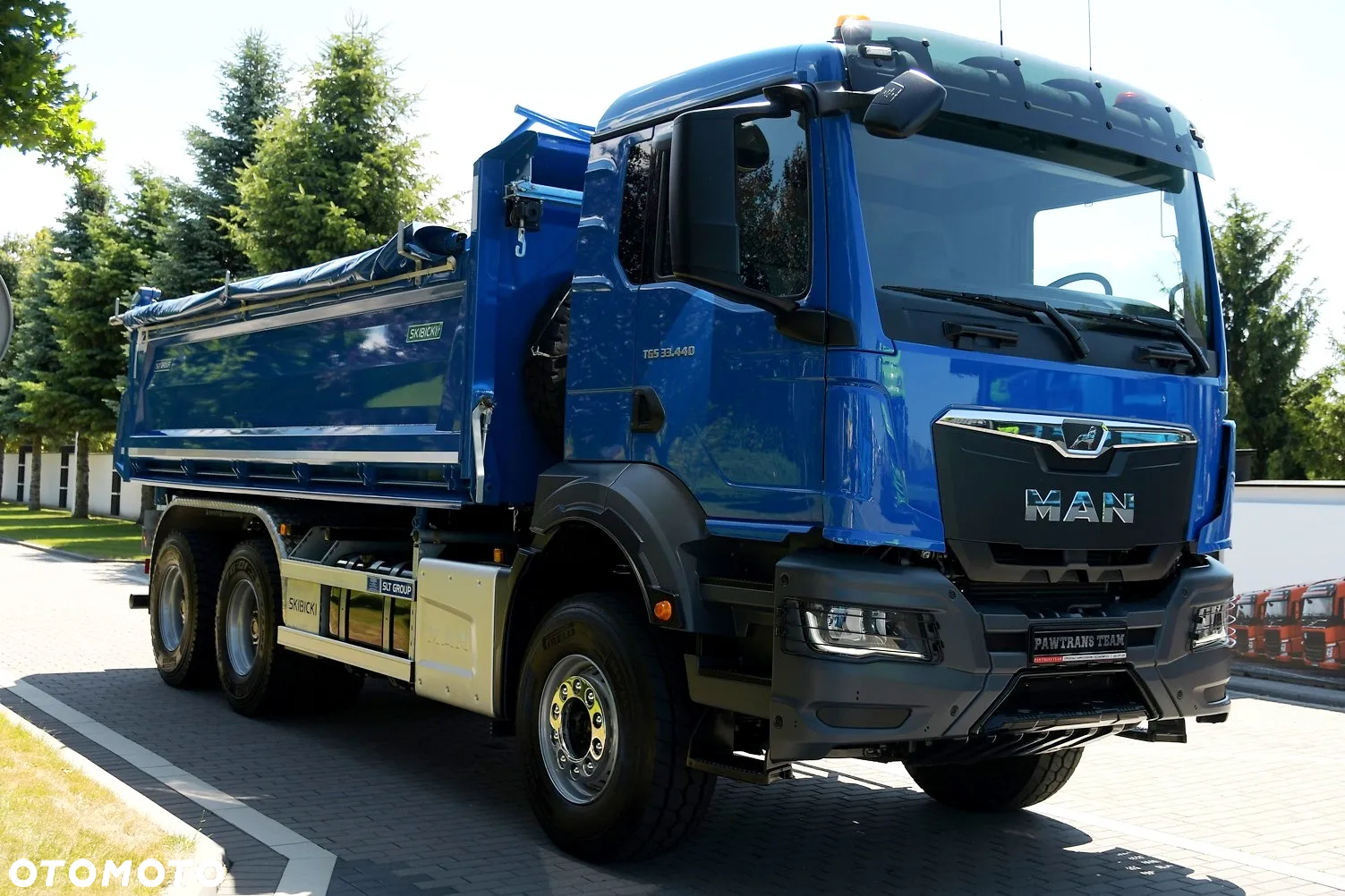 MAN TGS 33.440///* 6X4///* 2023///NOWY///* 3 TYŚ KM PRZEBIEG!!!///* WYWROTKA///* HYDROBURTA///* 3 STRONNY WYWROT///* PLANDEKA///* PERFEKCYJNY STAN - 2