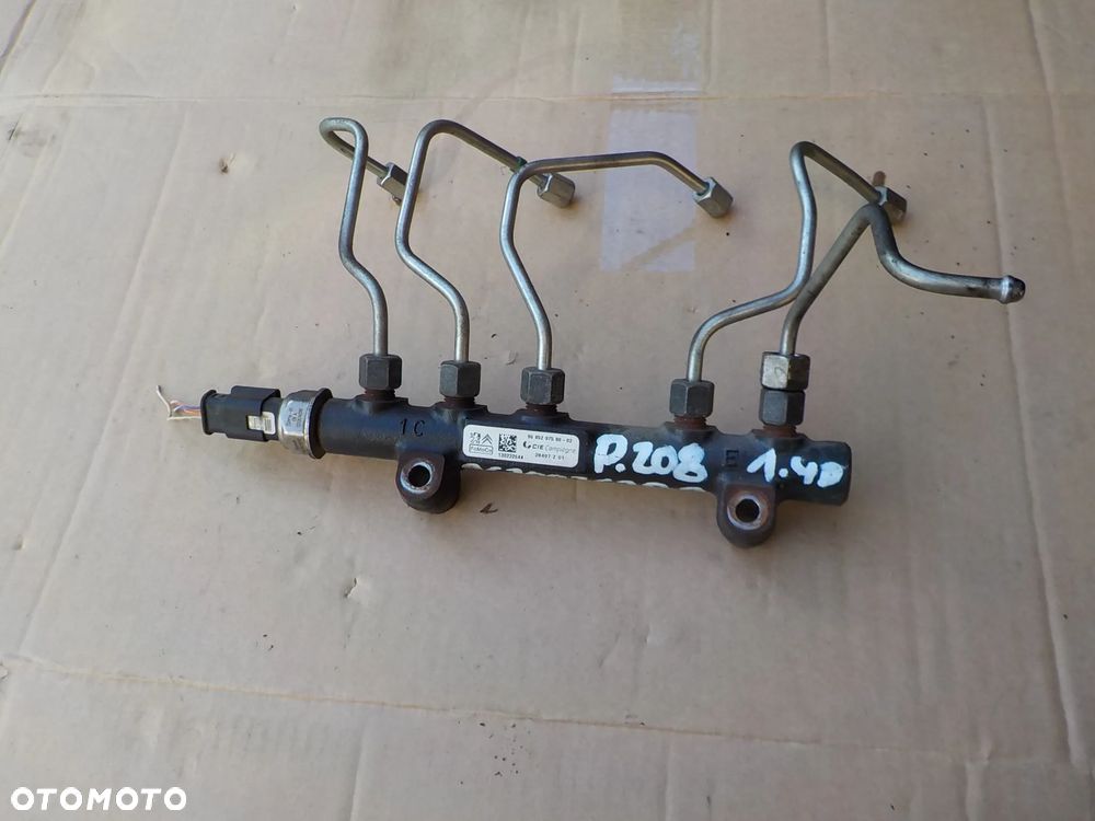 czujnik ciśnienia listwa peugeot 208 I 1,4 hdi 9670076780 9685297580 - 1