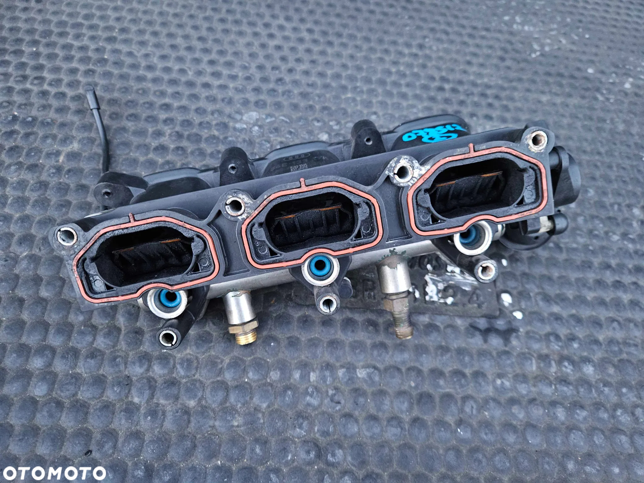 Kolektor Ssacy 06E133109K 06E133110K Lewy Prawy Klapy Nastawnik Czujnik Listwa Wtryskowa 3.2 FSI V6 AUK Audi A4 B7 A6 C6 - 35
