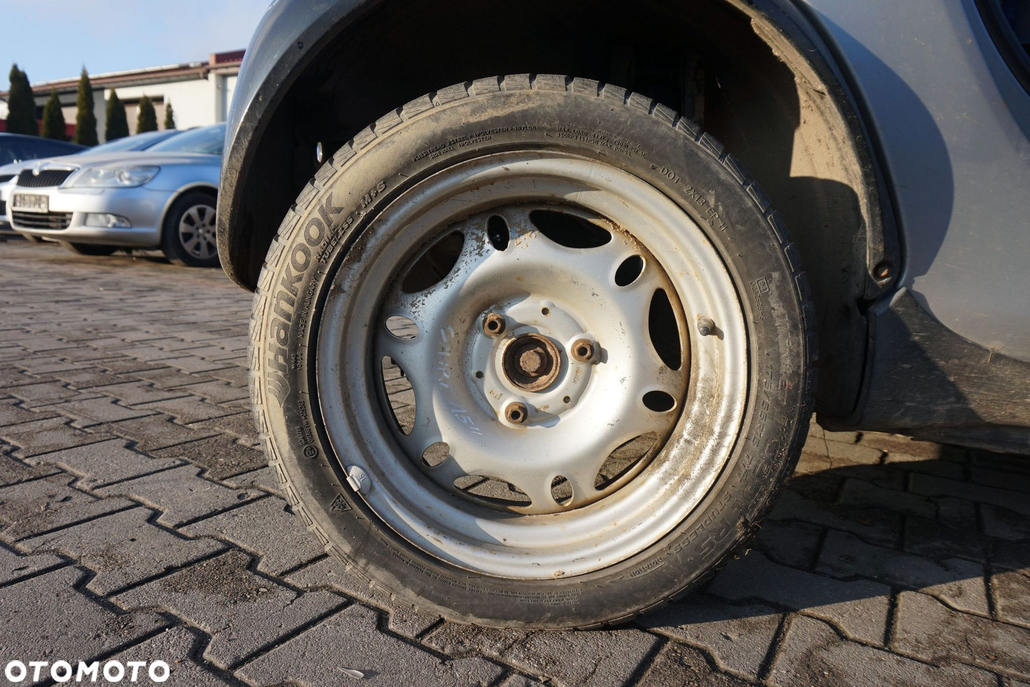 KOŁA FELGI STALOWE FORTWO I 450 15 3X112 15 3x112 15 3X112 SMART - 3