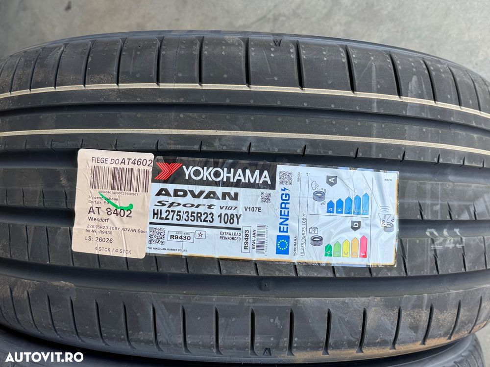 Vând anvelope 275/35/23-315/30/23 Yokohama de vară noi - 2