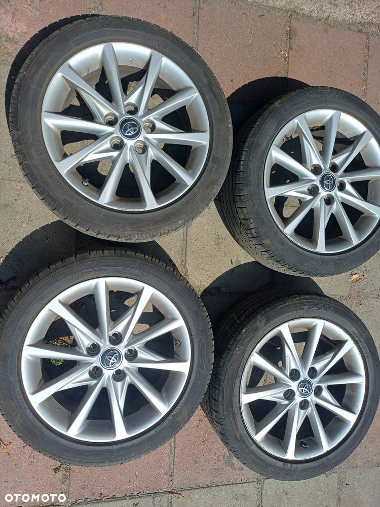 Koła 17'' 5x114,3 ET 30 LEXUS,TOYOTA z oponami letnimi - 1