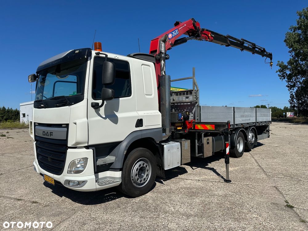 DAF CF 440 6X2 org. 236tys km. HDS HMF 2620 K 5 - 3