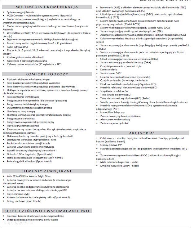 Mazda 6 2.0 SKYPrestige - 14