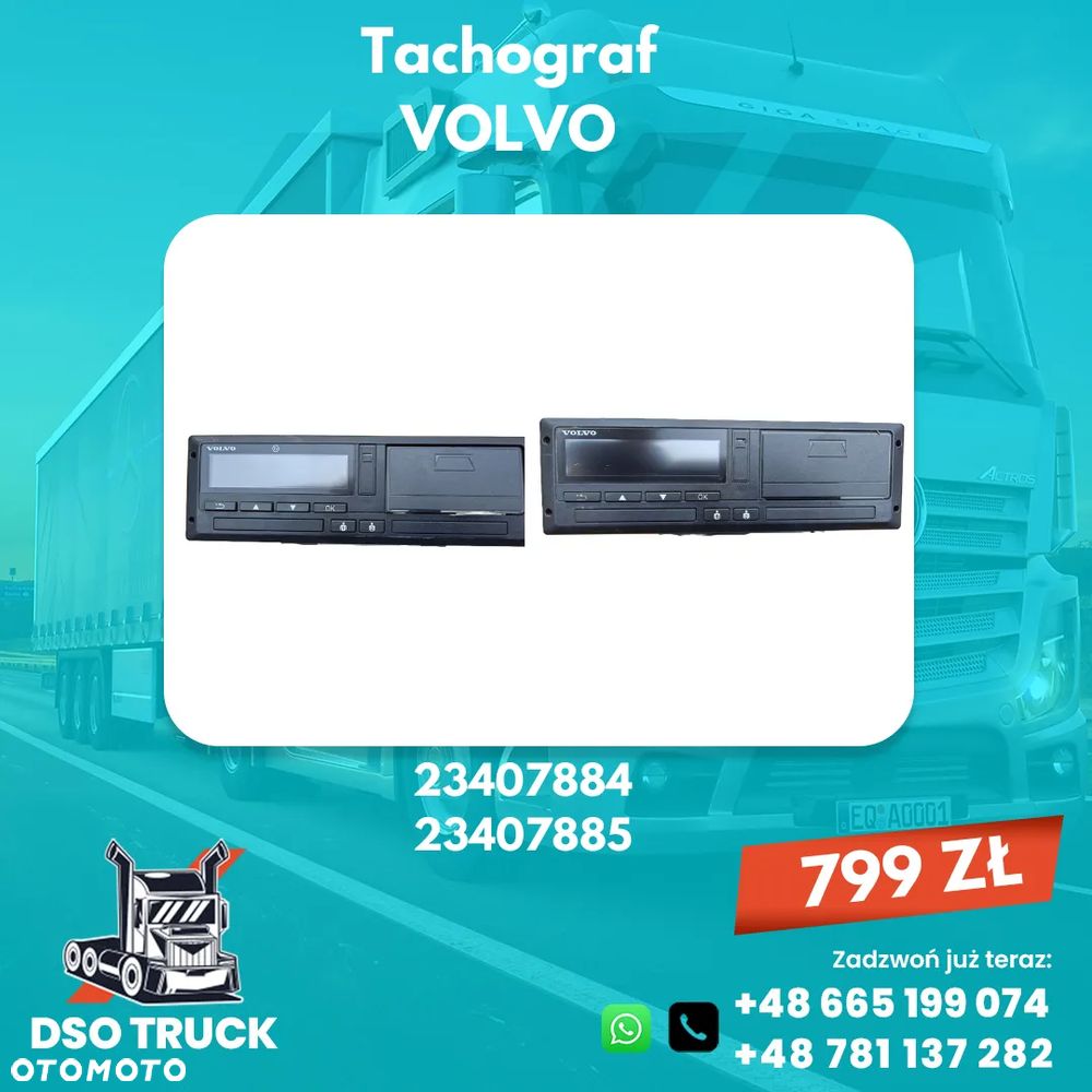 Tachograf 23407884 23407885 VOLVO - 1