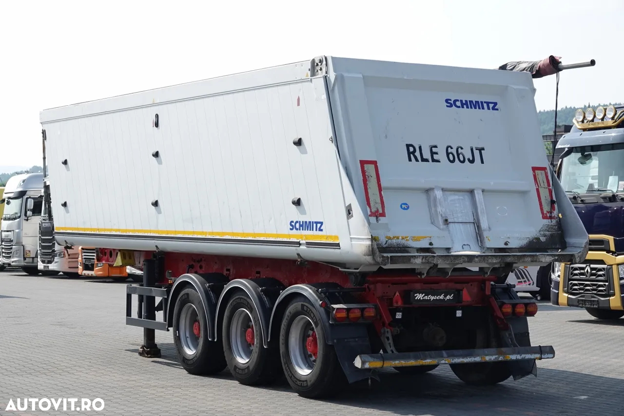 Schmitz Cargobull 40 M3 BASCULATOR / CAMION ALUMINIU / AXIE LIFTATOR / SAF / IMPORTAT - 6