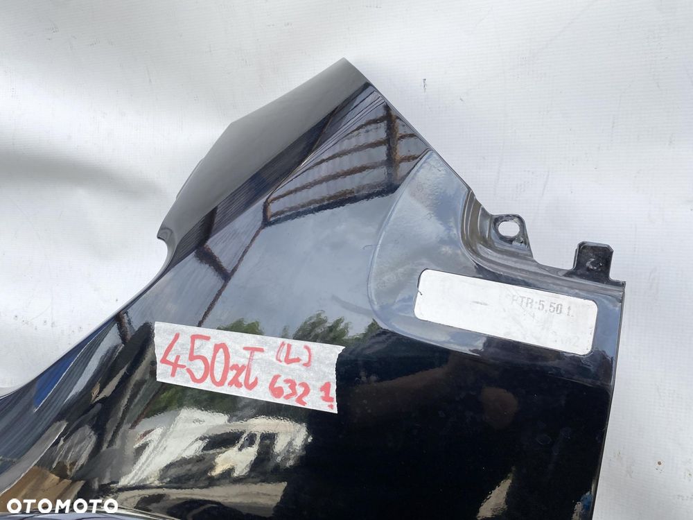 DUCATO BOXER JUMPER 14- BŁOTNIK PRZEDNI LEWY PRZÓD CZARNY METALIC 632 - 7